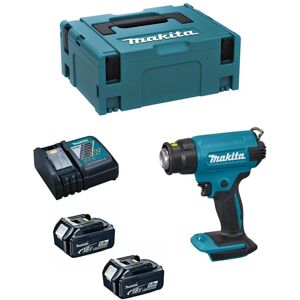 Makita - Décapeur Thermique DHG180RTJ (2 x 5,0 Ah DC18RC makpac 2) - Publicité