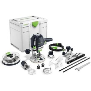 Défonceuse of 1400 EBQ-Plus + Box-OF-S Festool avec accessoires - Systainer - 576540 - Publicité