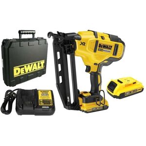 Dewalt - Cloueur de finition 18V xr 16GA + 2 batteries 2Ah + chargeur + coffret DCN660D2-QW - Noir - Publicité