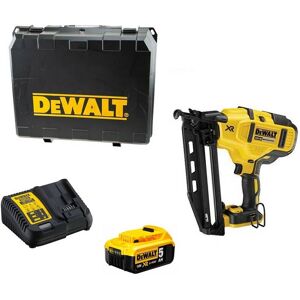 Dewalt - DCN660P1-QW Cloueur de finition à batterie 16Ga xr 18V 1 x 5,0Ah Li-Ion (sans charbon) - Publicité