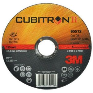 3M - Disque à tronçonner cubitron ii 230x2mm 65463 - Noir - Publicité