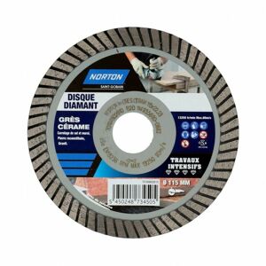 - Disque diamant intensif turbo pour grès Diam.115 mm