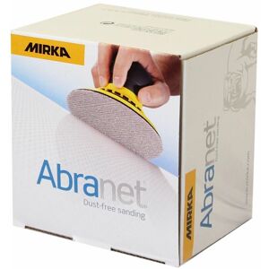 Boîte 50 disques abrasifs auto-agrippants Abranet ø 125 mm Mirka Grain: 180