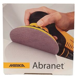 Disques abrasifs Mirka  ∅150 mm X50 Épaisseur du grain: p 360 (Très fin: Finition qualité supérieure)