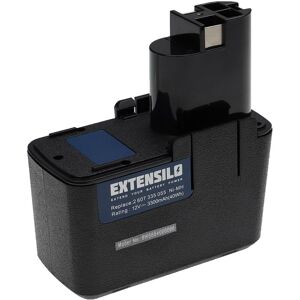 Batterie compatible avec Bosch gsr 12VET, gsr 12VPE-2, gsr 12VSH-2, psb 12VSP-2, psr 120 outil électrique (3300 mAh, NiMH, 12 v) - Extensilo - Publicité