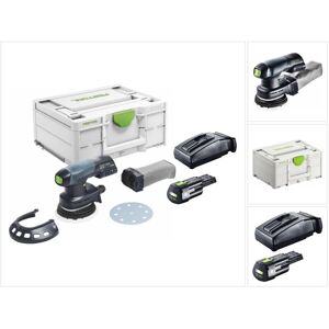 Etsc 125-Basic Ponceuse excentrique sans fil 18 v 125 mm Brushless + 1x batterie 3,0 Ah + chargeur + Systainer - Festool - Publicité