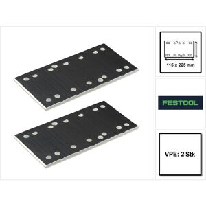 Ssh stf 115x225/10 Patin de ponçage, pour ponceuses à bande rs 200, Rs 2, rs 100, rs 1 - 2 pcs. (2x 483679) - Festool - Publicité