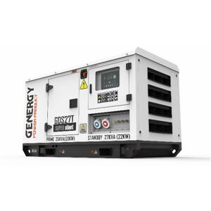 Genergy - 21035 GDS27T Generador 27kVA 22.000W 400/230V Diesel Modelo GDS27T - Publicité