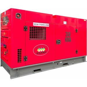 Mw Tools - Groupe électrogène diesel 38kVA 1x230V+3x400V 5 broches DG380E - Publicité