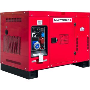 Mw Tools - Groupe électrogène insonorisé diesel 12 kW 230V + 15kW 400 v 5p DG150EP - Publicité