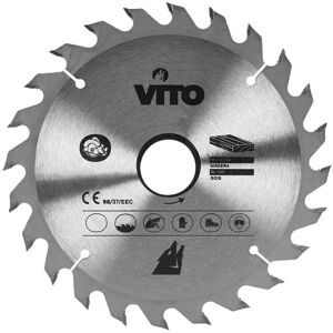 - Lame scie circulaire bois 160mm vito Alesage 30mm 16 dents -