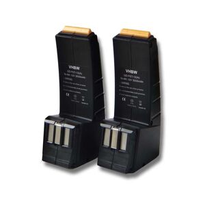 vhbw 2x Batterie compatible avec Festo / Festool CDD12E, CDD12, CCD12v, CCD12MH, CCD12FX, CCD12ES-C outil électrique (3000 mAh, NiMH, 12 V) - Publicité