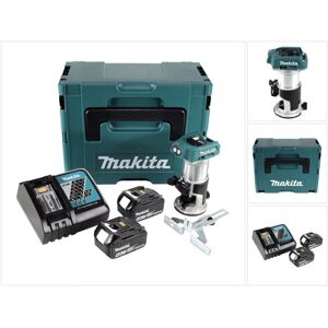 Drt 50 rmj fraiseuse multifonction sans fil brushless 18V + 2x batteries 4,0 Ah + chargeur rapide en Makpac 3 - Makita - Publicité