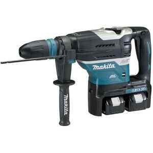 Makita - Perfo-burineur SDS-Max 36 v 2 x 18 v Li-Ion 6 Ah 40 mm DHR400PG2U - Publicité