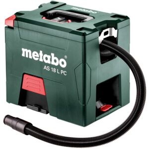 Metabo L'aspirateur de 18V AS 18 L PC / 2x Batterie 5.2 Ah avec nettoyage manuel du filtre dans une boîte - Publicité