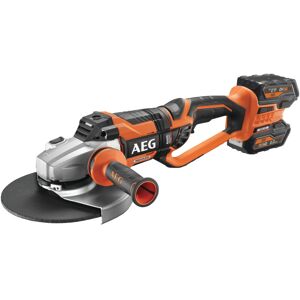 AEG - Amoladora de alta potencia sin escobillas 18V 230mm - Publicité