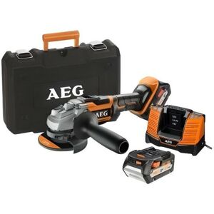 Meuleuse AEG Brushless 18V 125mm bews 18-125BL-502C - 2 batteries 5,0Ah- 1 chargeur - Publicité