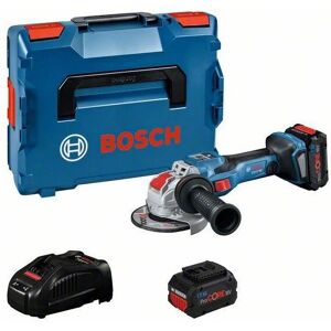 Bosch - 06019H6502 Mini meuleuse x-lock biturbo gwx 18V-15 sc (2 bat. + chargeur) - Publicité