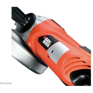 Black & Decker Meuleuse d'angle filaire - 2000W - 6500 trs/min - 1 disque et poignée latérale 3 positions - Livrée en coffret - Publicité