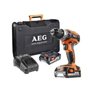 Marteau perforateur compact 4 modes sds+ 18V combiné avec mallette + 2 batterie 2A + Chargeur (bbh 18C) - AEG - Publicité