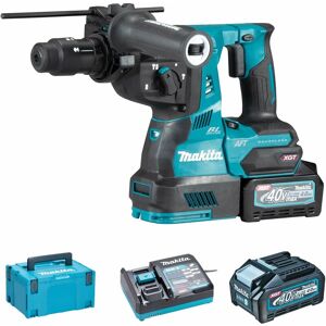 Makita - Perfo-burineur SDS-Plus 40 v max Li-Ion 4 Ah 28 mm HR002GM202 - Publicité