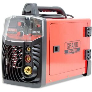 Grandmaster - Poste a Souder mig mag mma 200A / 220V dc, Affichage Numérique, Igbt, Taille Maximale Des Électrodes 4.00mm, Machine à Souder Portable à Onduleur, Soudeuse à L'arc, Accessoires Inclus - Publicité