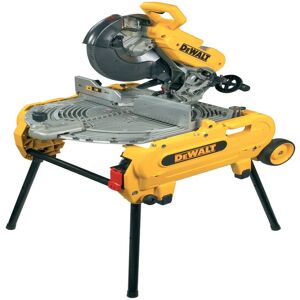 Scie à table et à onglets retournable Ø305mm 2000W - D27107 - Dewalt - Publicité