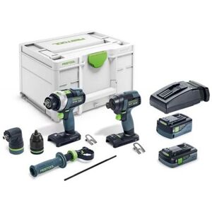 Set de vissage sans fil tid 18 5,0/4,0-Set tpc 18/4 - 577654 - Festool - Publicité