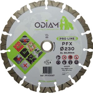 Odiam Disque diamant universel PFX Odiam Ø125x22,23mm