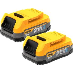 Dewalt Pack de 2 batteries Powerstack XR 18V Dewalt 1,7Ah - DCBP034E2-XJ