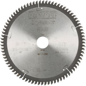 Dewalt Lame de scie circulaire bois Dewalt Extrême Workshop 216x30mm 80T