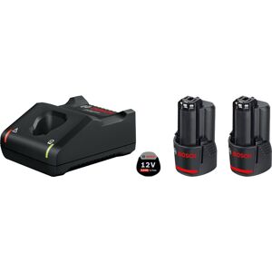 Bosch Kit chargeur + 2 batteries Bosch Li-Ion 12V - 3Ah