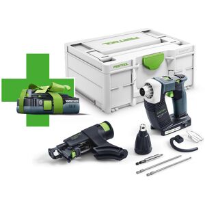 Festool Visseuse plaquiste sans fil Festool DWC 18-4500-Basic + batterie OFFERTE 18V Li-ion 4 Ah