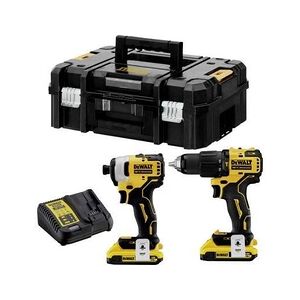 Dewalt DCK2062D2T DCK2062D2T-QW Visseuse à chocs sans fil, Perceuse-visseuse à percussion sans fil Li-Ion - Publicité