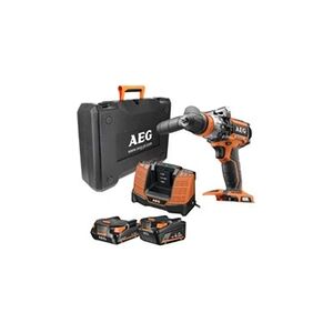 AEG Perceuse à percussion Brushless 18V - 2 Batteries 4.0 et 2.0 Ah - 1 Chargeur - BSB18CBL-X02C - Publicité