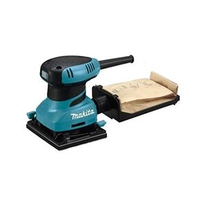 Makita Ponceuse orbitale 200 W Bleu et noir - Publicité