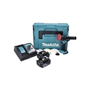 Makita DPV300RTJ Ponçeuse-polisseuse sans fil 50/80 mm 18V Brushless + 2x Batteries 5,0 Ah + Chargeur + Makpac - Publicité