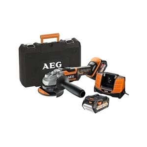 AEG Meuleuse Brushless 18V 125mm BEWS 18125BL502C 2 batteries 5 0Ah 1 chargeur - Publicité