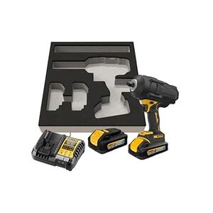 Dewalt Boulonneuse à chocs XR 18V - 1/2' - 2 batteries 5.0 Ah Powerstack - DCF961H2G-QW - Publicité