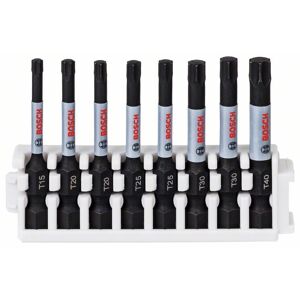 Bosch Set d¿embouts de vissage Impact Control, 8 pièces, T15-T40, 50 mm - 2608522329 - Publicité