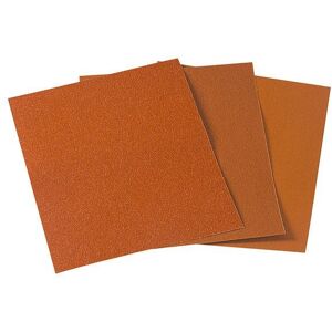 Wolfcraft Feuille abrasive papier corindon K120 230x280mm - 2844000 - Publicité