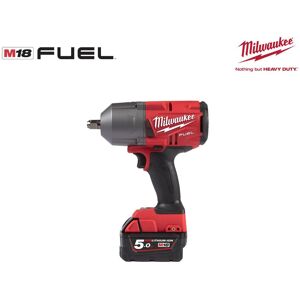 Boulonneuse à chocs MILWAUKEE FUEL M18 FHIWP12-502X - 2 batteries 18V 5.0Ah - 1 chargeur M12-18FC 4933459693 - Publicité