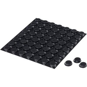 Pied d'appareil 3M SJ 5012 MPBB autocollant, rond noir (Ø x h) 12.7 mm x 3.5 mm 56 pc(s) - Publicité