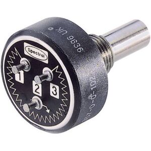 Potentiomètre en plastique conducteur 1 k? linéaire Vishay 357 1K mono 1 W 1 pc(s)