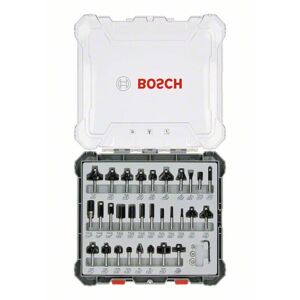 Bosch Kit de 30 fraises mixtes à queue de 6 mm - 2607017474 - Publicité