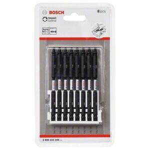 Bosch Set d¿embouts de vissage Impact Control, 8 pièces, T20, T25, 110 mm - 2608522349 - Publicité