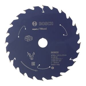 Bosch Lame de scie circulaire Expert for Wood, 120 x 1,7/1,2 x 20, 24 dents - 2608644497 - Publicité