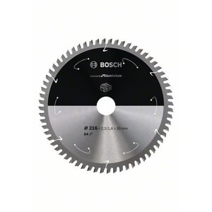 Bosch Lame de scie circulaire Standard for Aluminium pour scies sans fil 216x2.2/1.6x30, T64 - 2608837776 - Publicité