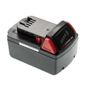 INTENSILO batterie remplace AEG / Milwaukee 48-11-1850, B41A, B41B, M18, M18XC, YTB313 pour outil électrique (5000mAh, Li-Ion, 18V)