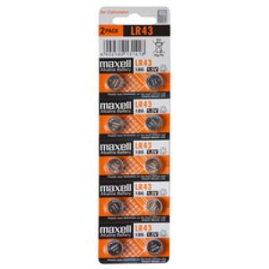 Maxell BATTERIE LR41, 10 pack, blister - Publicité